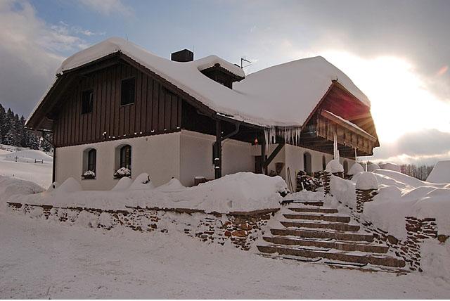 Zuid-Bohemen, Boheems woud - huis te koop winter
